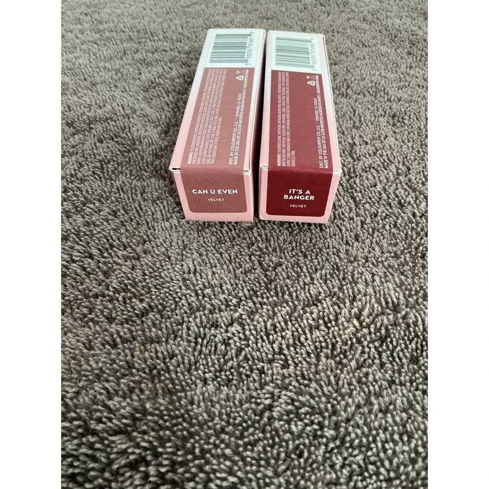 Colourpop Lux Velvet Liquid Lipstick‎  Set of 2 -  4.75g / 0.17 oz - NEW IN BOX